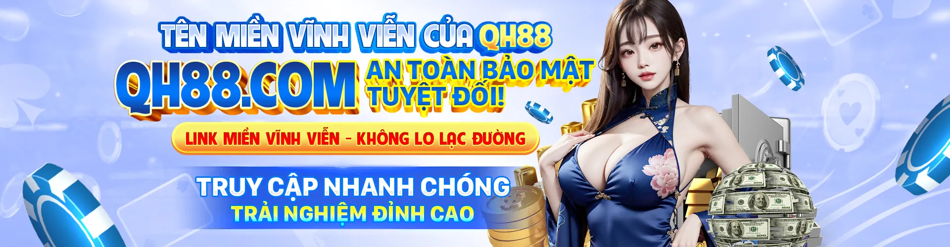 Sân vận động bóng đá sôi động với logo qh88b